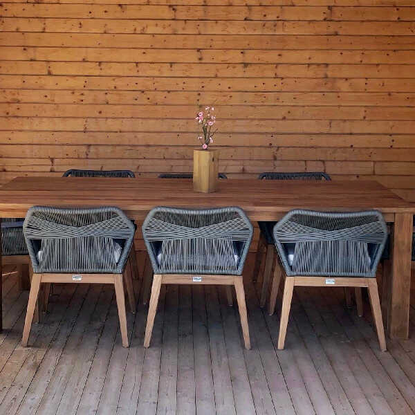 Teak Garden Table Attractiveness